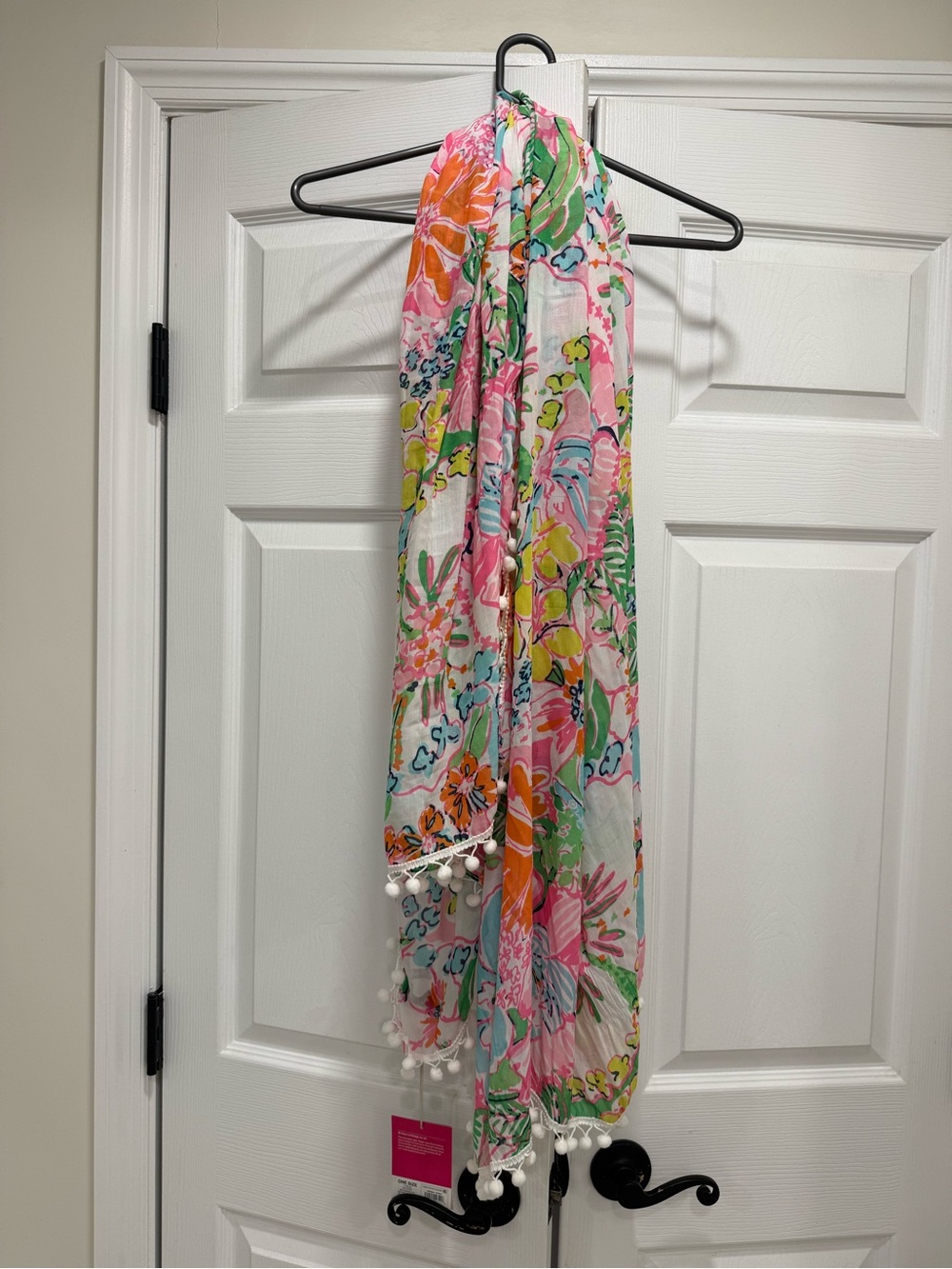 Lilly Pulitzer for Target Pom-Pom Scarf Shawl